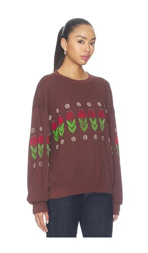 SWEAT CAMP FLOWERS OVERSIZED CREW en . Taille L. Also en M, S, XL, XS - DAYDREAMER - Modalova