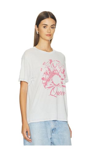 T-SHIRT QUEEN BEST FRIEND BURNOUT BOYFRIEND en . Taille L. Also en M, S, XL, XS - DAYDREAMER - Modalova