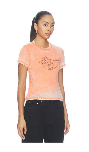T-SHIRT LET?S HANG AROUND BURNOUT VINTAGE en . Taille XS. Also en S, M, L - DAYDREAMER - Modalova