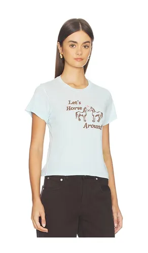 T-SHIRT VINTAGE LET'S HORSE AROUND BURNOUT en . Taille S. Also en XS - DAYDREAMER - Modalova