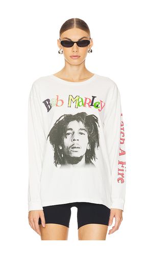 T-SHIRT MANCHES LONGUES BOB MARLEY CATCH A FIRE RELAXED in . Size M, S, XL, XS - DAYDREAMER - Modalova