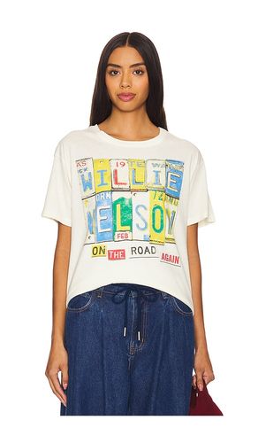 T-SHIRT WILLIE NELSON ON THE ROAD AGAIN BOYFRIEND in . Size S, XS - DAYDREAMER - Modalova