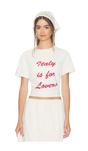 Italy Is For Lovers Boxy Tee in . Size L. Also in M, S - DEPARTURE - Modalova
