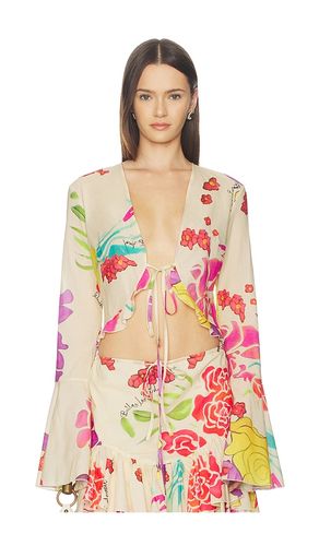 Flores Voile Blouse en ,. Taille M. Also en - Donde Esteban - Modalova