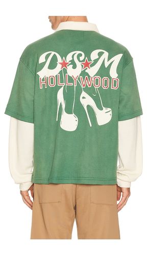 Hollywood Waffle Polo en . Taille S. Also en M, L, XL/1X - Diet Starts Monday - Modalova