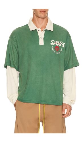 Hollywood Waffle Polo en . Taille S. Also en M, L, XL/1X - Diet Starts Monday - Modalova