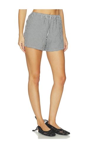 X REVOLVE The Cotton Gingham Stripe Tap Short in . Size L. Also in M, S, XL, XS, XXS - DONNI. - Modalova