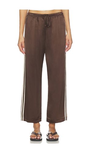 The Silk Stripe Crop Pant en . Taille L. Also en M, S, XS, XXS - DONNI. - Modalova