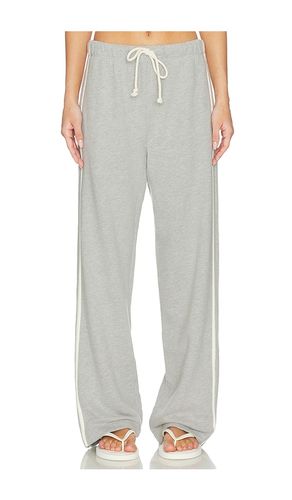 PANTALON CROPPED RAYÉ EN ÉCO-ÉPONGE en . Taille L. Also en XL - DONNI. - Modalova