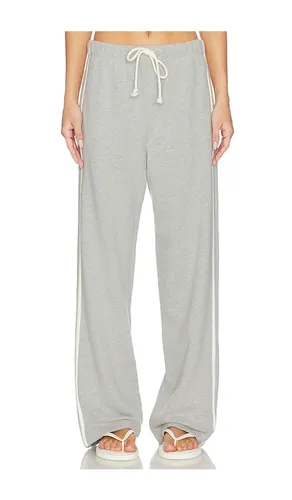 PANTALON CROPPED RAYÉ EN ÉCO-ÉPONGE en . Taille M. Also en XL - DONNI. - Modalova