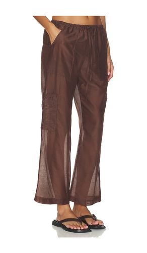 PANTALON CARGO THE SILK COTTON SHEER en . Taille XS. Also en S, M, L, XL - DONNI. - Modalova