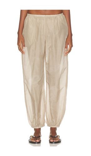 PANTALON BOUFFANT THE SILK COTTON SHEER BALLOON PANT en . Taille L. Also en M, S, XL, XS - DONNI. - Modalova