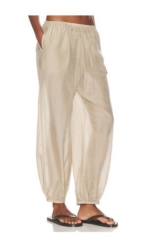 The Silk Cotton Sheer Balloon Pant in . Size L. Also in M, S, XL, XS - DONNI. - Modalova