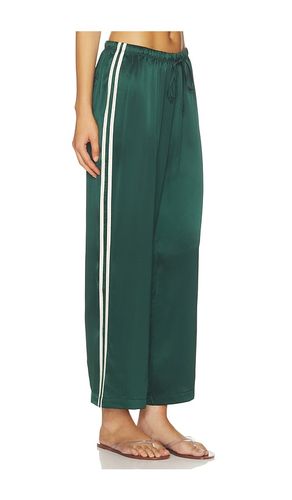 The Silk Stripe Crop Pant in . Size L. Also in M, S, XS - DONNI. - Modalova