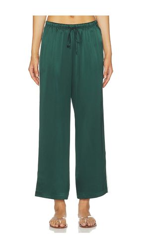 The Silk Stripe Crop Pant in . Size L. Also in M, S, XS - DONNI. - Modalova