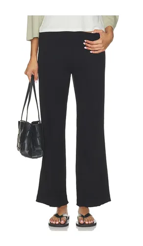PANTALON CÔTELÉ À BORD FESTONNÉ en . Taille L. Also en M, S, XL, XS - DONNI. - Modalova