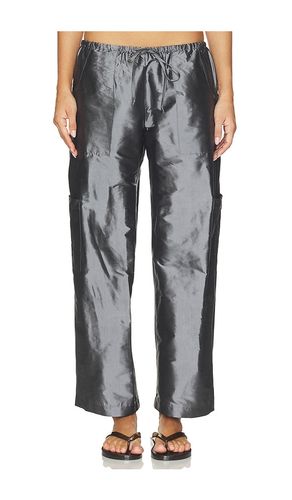 PANTALON CARGO EN TAFFETAS AVEC CORDON en . Taille L. Also en - DONNI. - Modalova