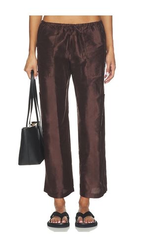 PANTALON CARGO EN TAFFETAS AVEC CORDON en . Taille L. Also en M, S, XS - DONNI. - Modalova