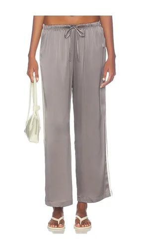 The Silk Stripe Crop Pant en . Taille L. Also en M, S, XS, XXS - DONNI. - Modalova