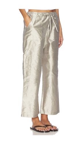 PANTALON CARGO EN TAFFETAS AVEC CORDON en . Taille L. Also en - DONNI. - Modalova