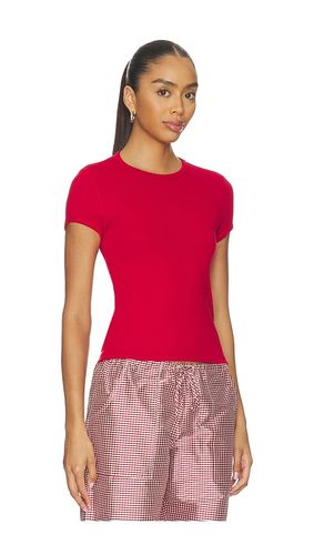 LE T-SHIRT BABY CÔTELÉ en . Taille XS. Also en S - DONNI. - Modalova