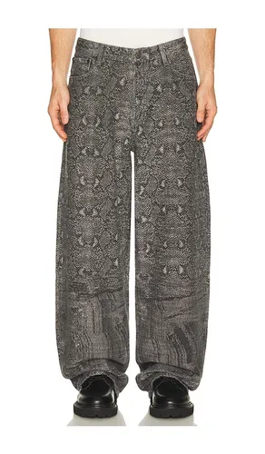 Denim Snake Oversized Jeans en . Taille L. Also en S, XL/1X - Daily Paper - Modalova