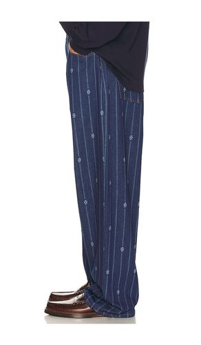 Le Jean Baggy Monogramme en . Taille M. Also en XXL/2X - Drôle De Monsieur - Modalova
