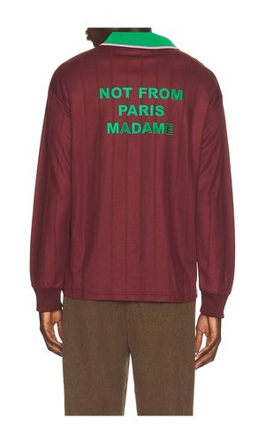 Slogan Long Sleeve Polo en . Taille L. Also en M, S, XL/1X, XXL/2X - Drôle De Monsieur - Modalova