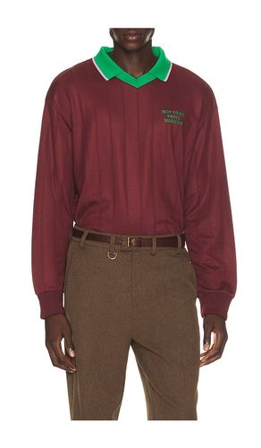 Slogan Long Sleeve Polo en . Taille L. Also en M, S, XL/1X, XXL/2X - Drôle De Monsieur - Modalova