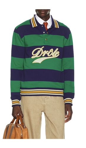Drole Embroidered Stripes Polo en . Taille L. Also en M, S, XL/1X, XXL/2X - Drôle De Monsieur - Modalova