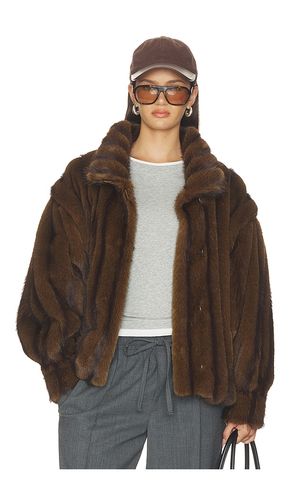 BLOUSON IMITATION FOURRURE KATJA en . Taille S. Also en M - Ducie - Modalova
