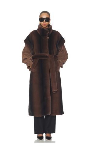 Harper Long Fur Coat en . Taille L. Also en M, S, XS - Ducie - Modalova