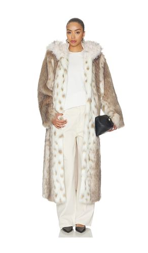 MANTEAU LONG IMITATION FOURRURE DINA en . Taille S. Also en XS, M - Ducie - Modalova
