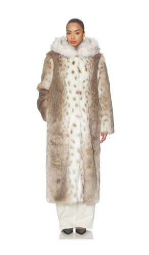 MANTEAU LONG IMITATION FOURRURE DINA en . Taille M. Also en S, XS - Ducie - Modalova