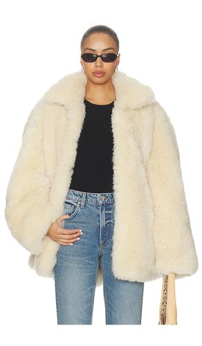 BLOUSON EN MOUTON RETOURNÉ MAEVE en . Taille M. Also en S, XS - Ducie - Modalova