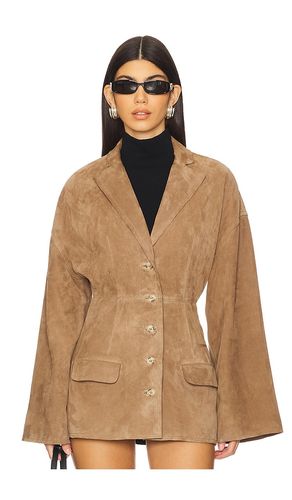 BLOUSON EN DAIM SALTA en . Taille L. Also en S - EAVES - Modalova