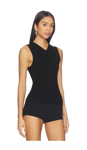 Susen Rib Knit V-neck Top en . Taille L. Also en M, S, XL, XS - EAVES - Modalova