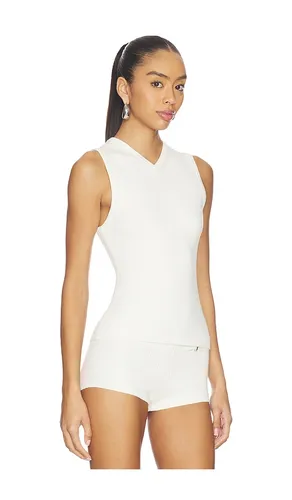 Susen Rib Knit V-neck Top en . Taille L. Also en M, S, XL, XS, XXS - EAVES - Modalova