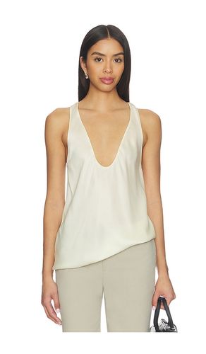Vivian Washed Silk Top en . Taille S. Also en - EAVES - Modalova