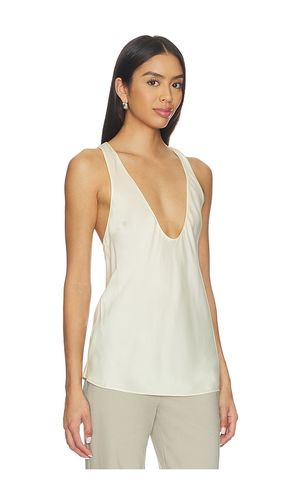 Vivian Washed Silk Top en . Taille S. Also en - EAVES - Modalova