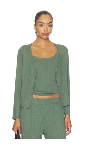 GILET MAILLE POINTELLE POINTELLE CARDIGAN en . Taille XS. Also en S, M, XL - eberjey - Modalova