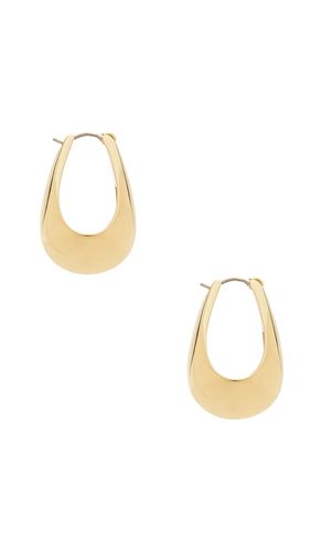 Teardrop Hoop Earrings in - Eddie Borgo - Modalova