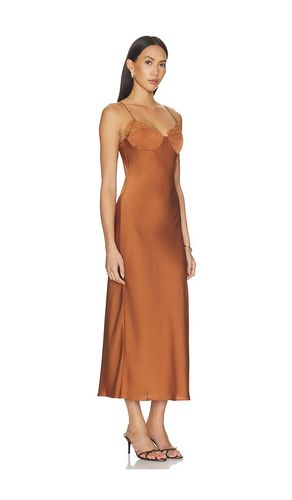 ROBE CARACO SATIN NOCTURNE en . Taille L. Also en XS - Elodie the Label - Modalova