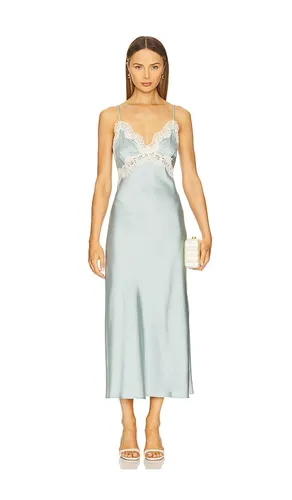 ROBE CARACO SATIN EVY en . Taille L. Also en M, XL - Elodie the Label - Modalova