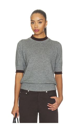 Sloane Contrast Crew Neck Sweater en . Taille L. Also en M, S - Elodie the Label - Modalova