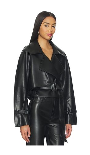 VESTE CROP EN SIMILICUIR CHARLES en . Taille L. Also en M, S, XL, XS - Elodie the Label - Modalova