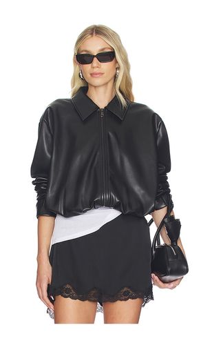 BLOUSON EN CUIR VÉGÉTAL KAEL en . Taille S. Also en - Elodie the Label - Modalova
