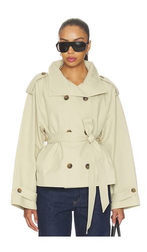 Saint Cropped Trench Jacket en . Taille L. Also en M, S, XS - Elodie the Label - Modalova