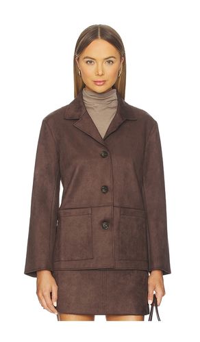 VESTE EN FAUX DAIM HAYES en . Taille L. Also en M, XS - Elodie the Label - Modalova