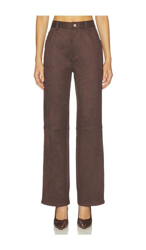 PANTALON IMITATION DAIM ETIENNE en . Taille S. Also en XS, M, L - Elodie the Label - Modalova